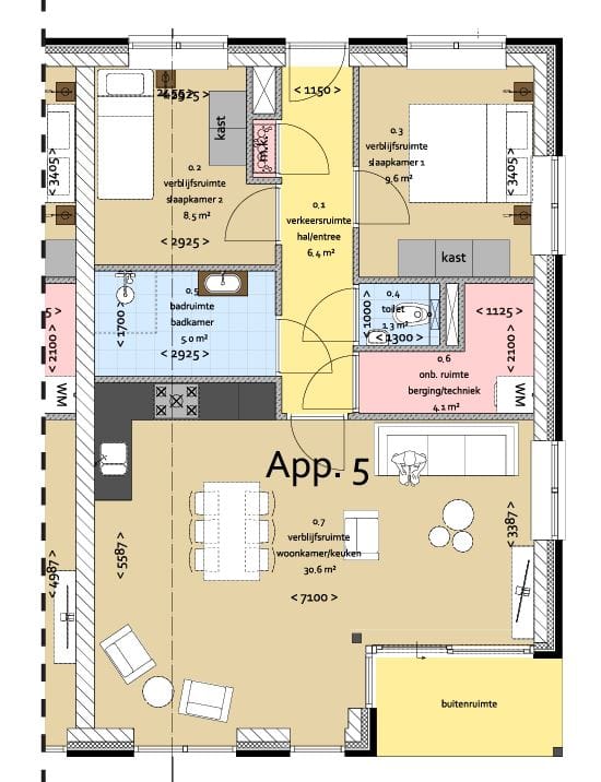 Foto 1 van Begane grond (Bouwnr. 5)