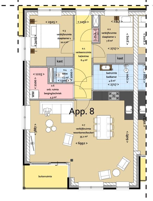 Photo 1 of 1e verdieping (Bouwnr. 8)