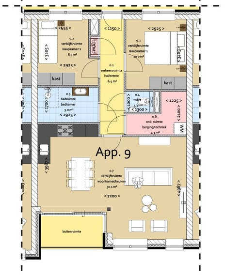 Schoterhoek Nieuwehorne, 14 appartementen main image