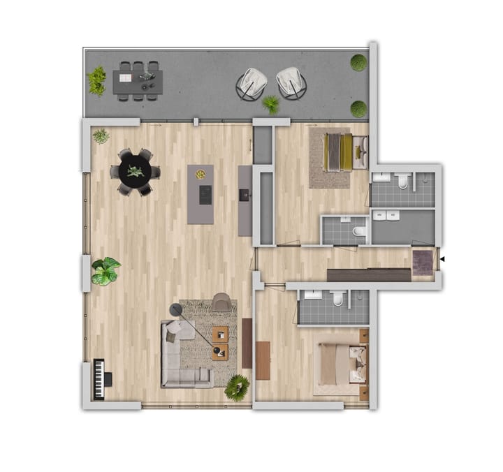 Foto 4 van den Lagen Oordt 10-E