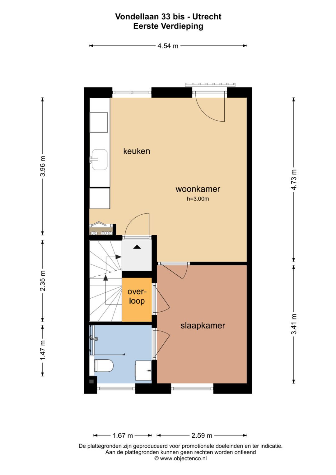 Foto 31 van Vondellaan 33-A