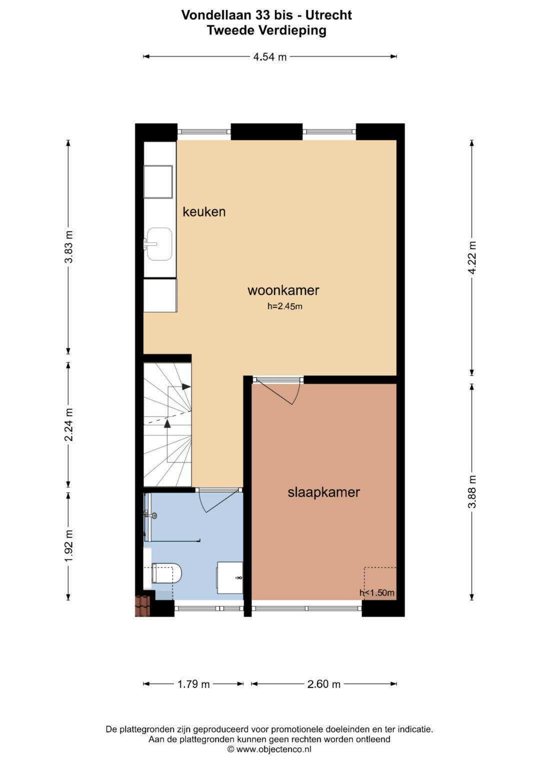 Foto 33 van Vondellaan 33-A