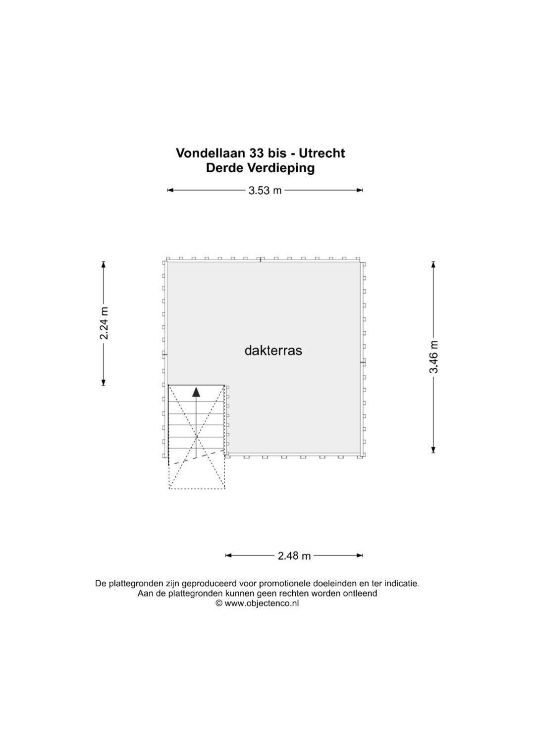 Foto 35 van Vondellaan 33-A