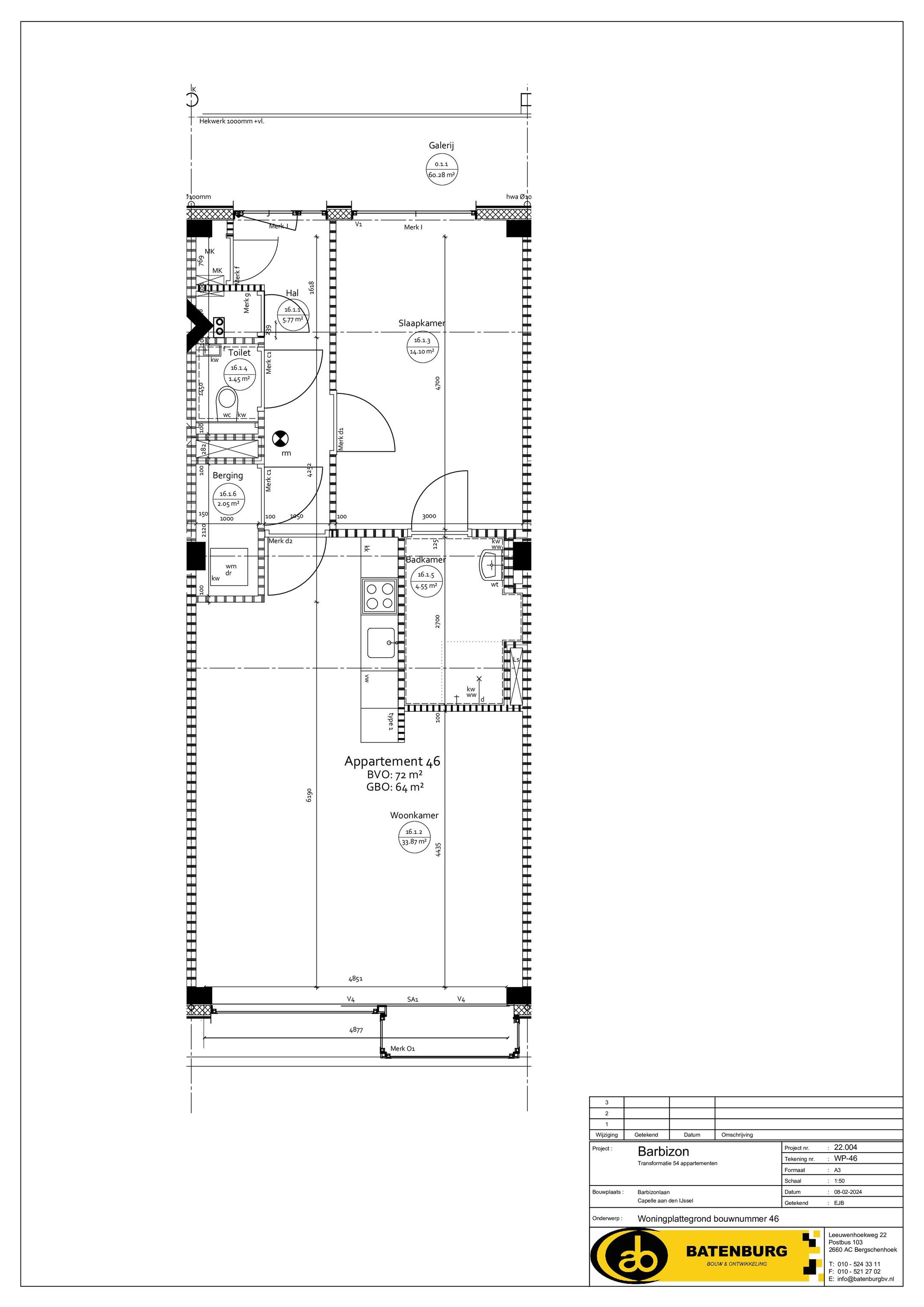 Foto 6 van Barbizonlaan 9-F