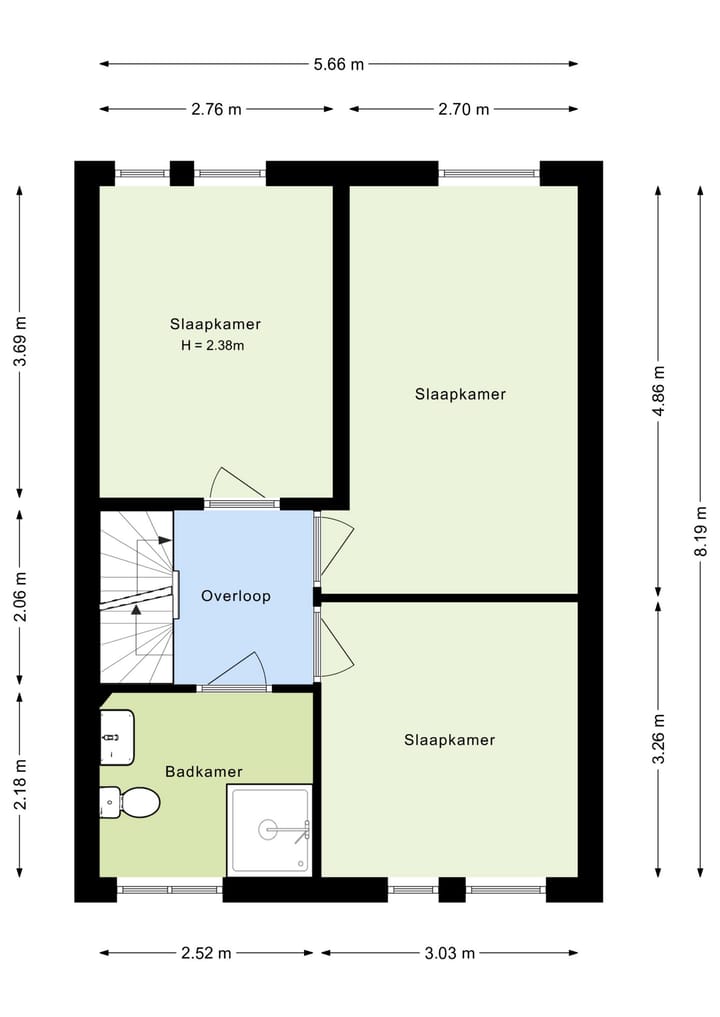 Foto 4 van van Mellincrodestraat 18