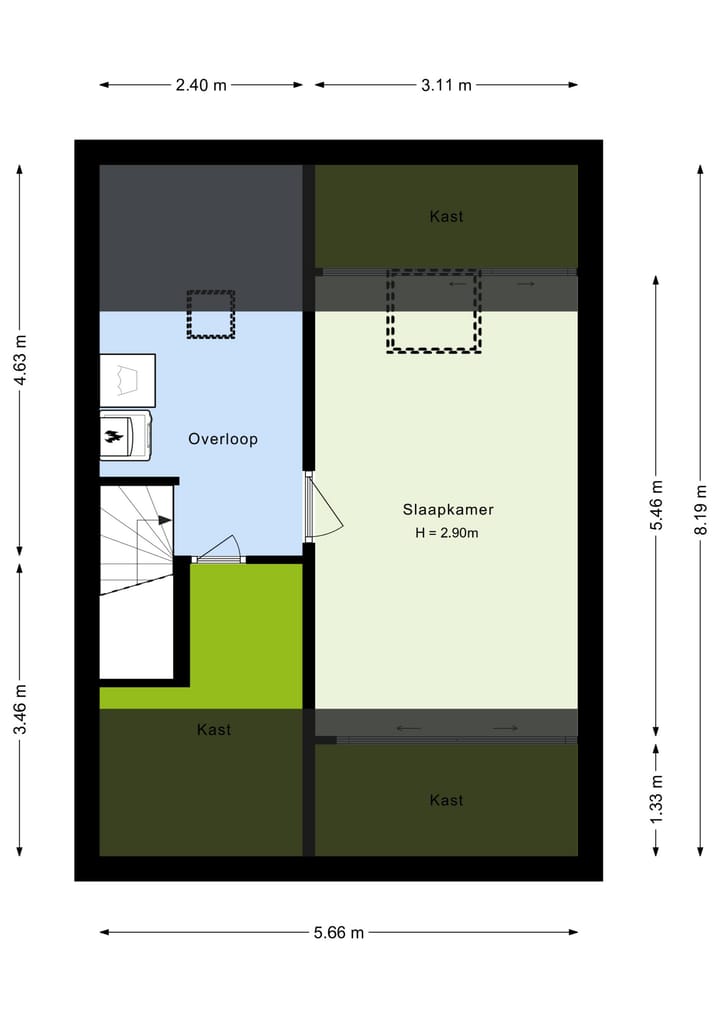 Foto 5 van van Mellincrodestraat 18
