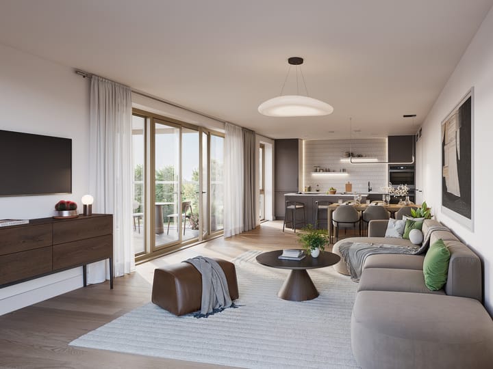 Foto van Boszoom 4-kamer appartement Bovenwoning