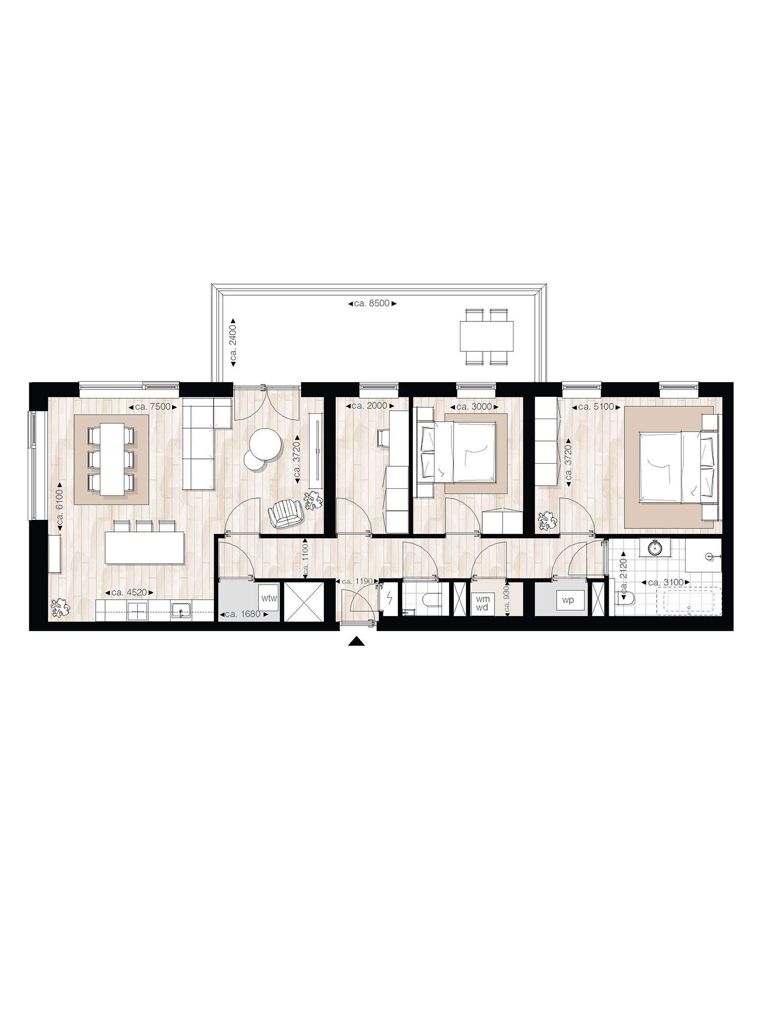 Foto 6 van Appartementen in Maaslandse Zoom | Bouwnumm (Bouwnr. 075)