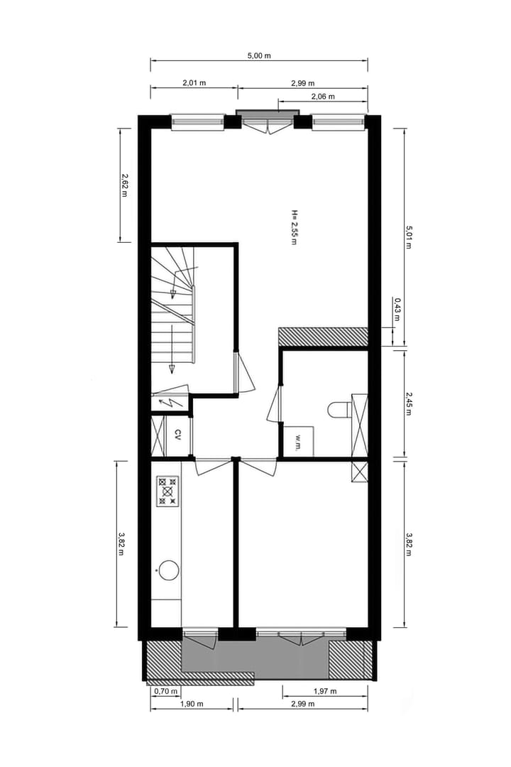 Foto 6 van Haarlemmerweg 169-2
