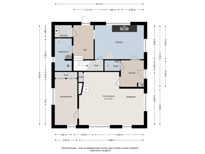 Bijgebouw Begane grond