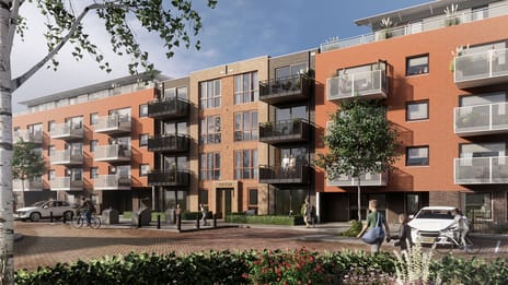 Image of De Pieter IJmuiden: 3e verdieping Apartment with shared street entrance