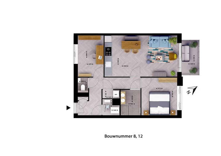 Photo 5 of De Pieter: 2e verdieping (Bouwnr. 12)