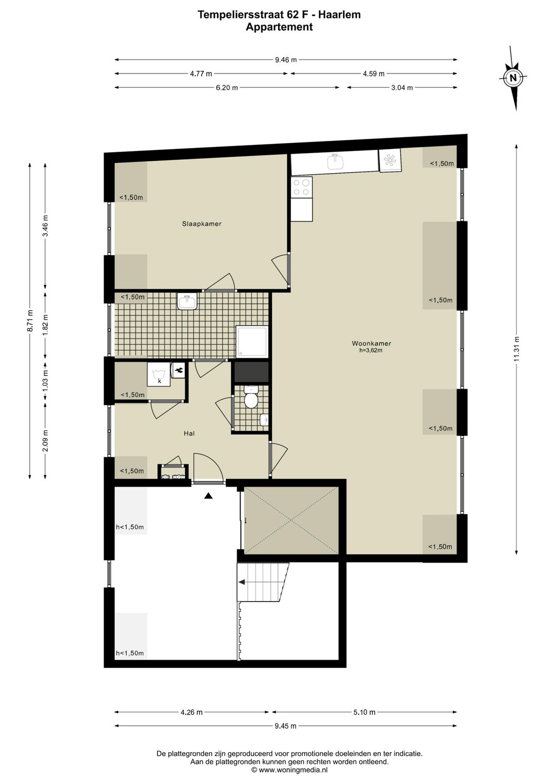 Photo 23 of Tempeliersstraat 62-F