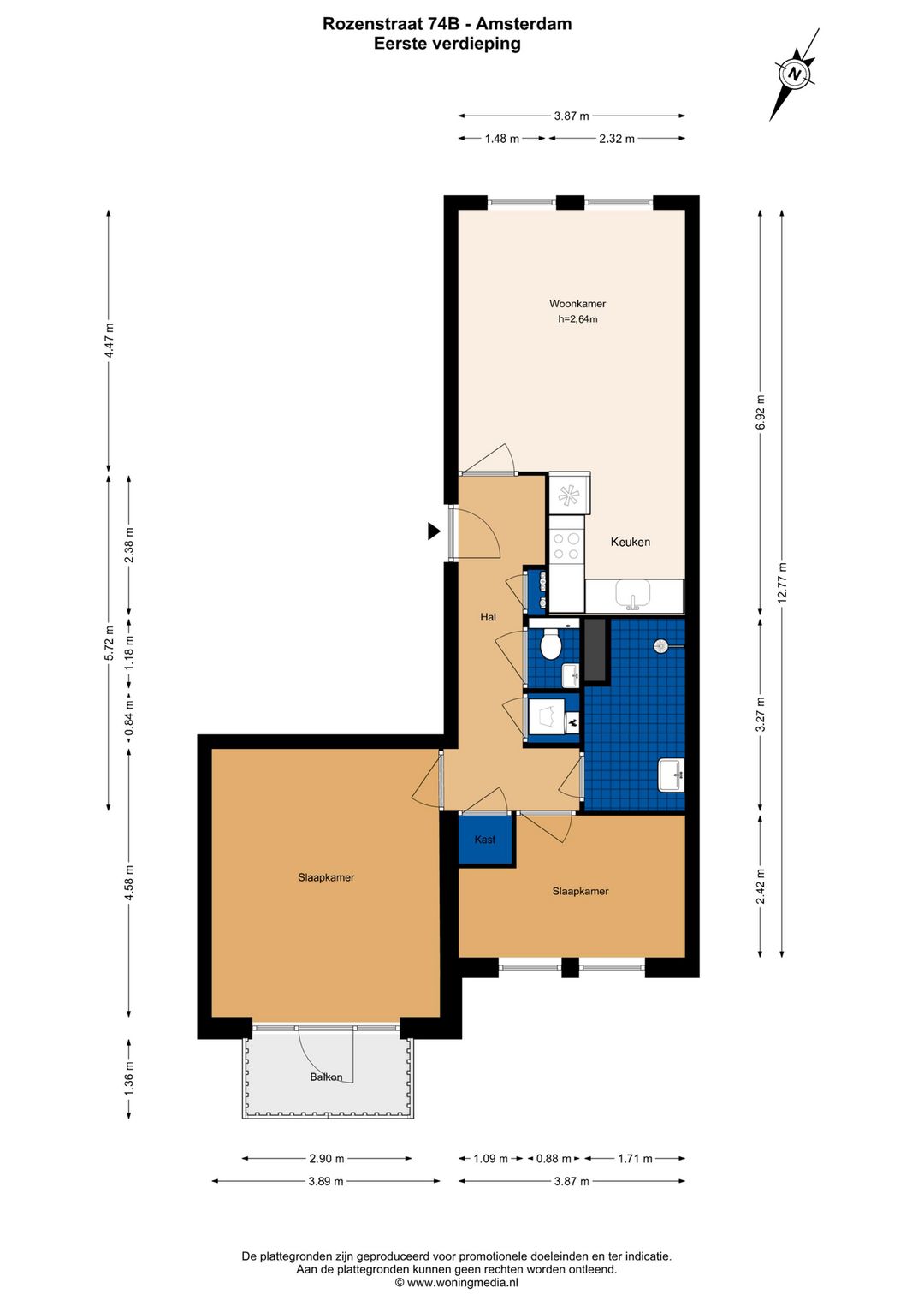 Foto 31 van Rozenstraat 74-B