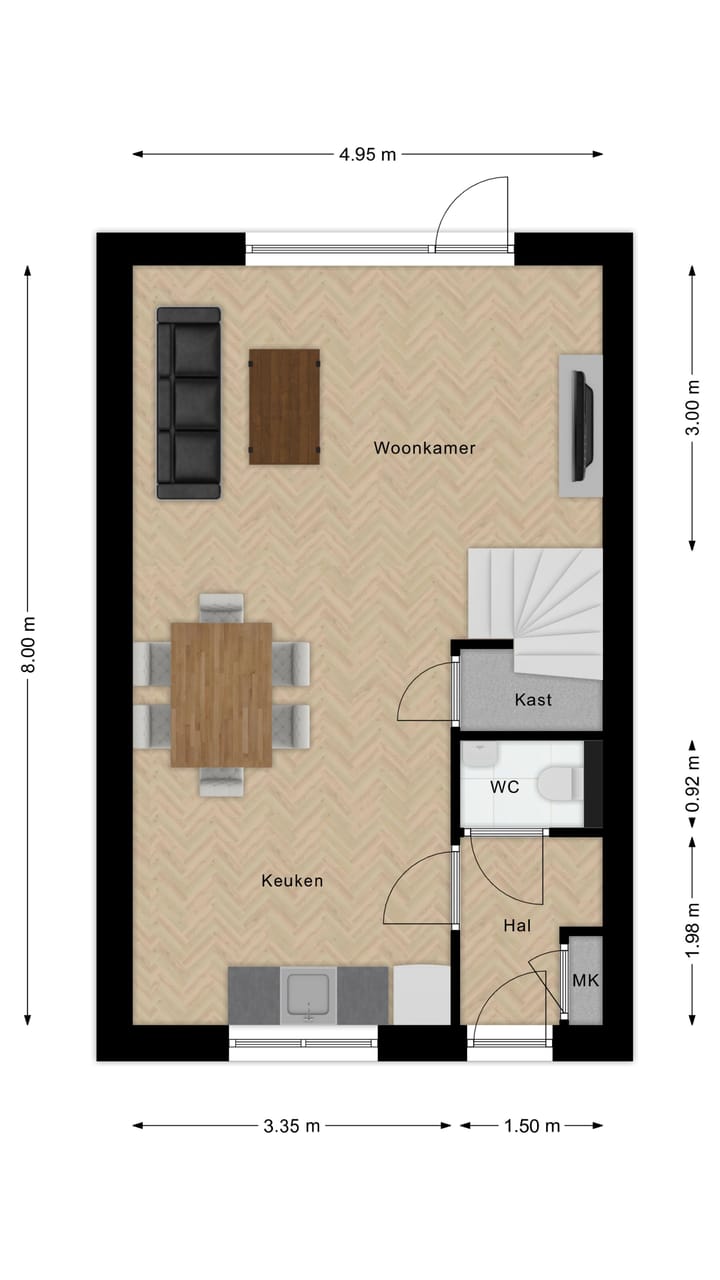 Photo 10 of Nieuwstraat - rijwoning