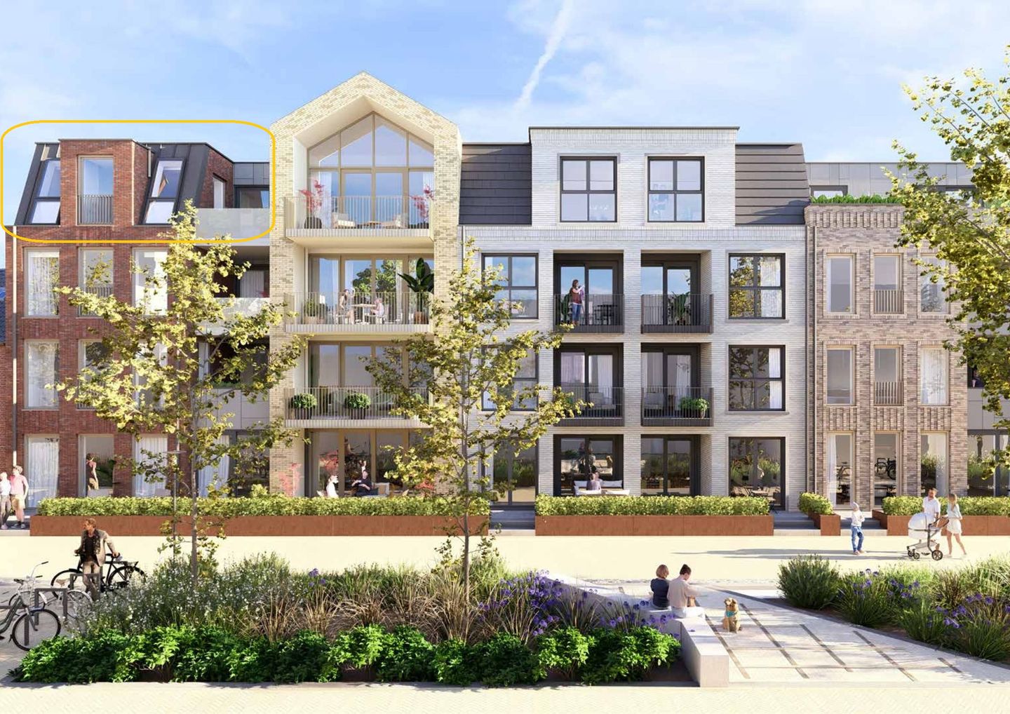 Foto 1 van 3e verdieping (Bouwnr. 13)