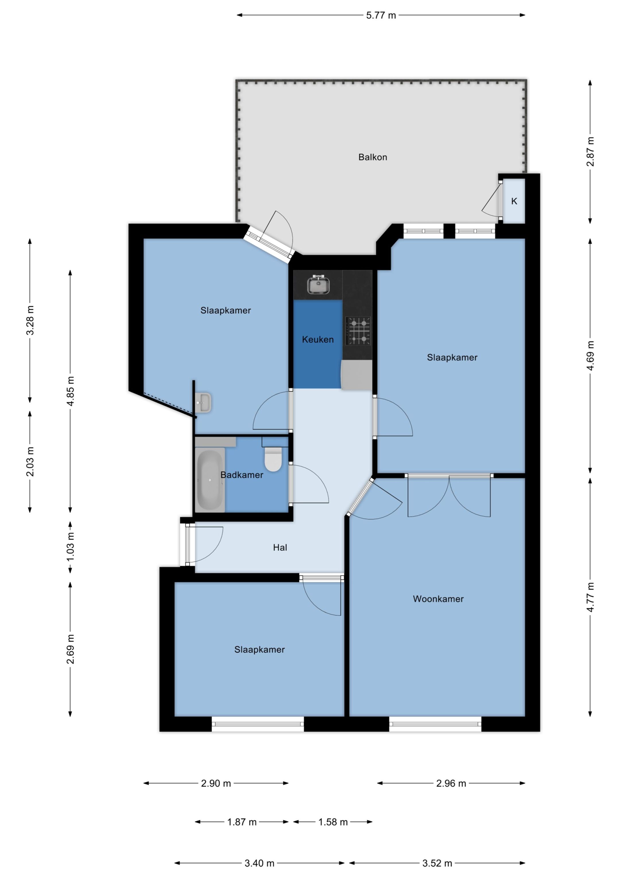 Foto 21 van Paramaribostraat 27-1