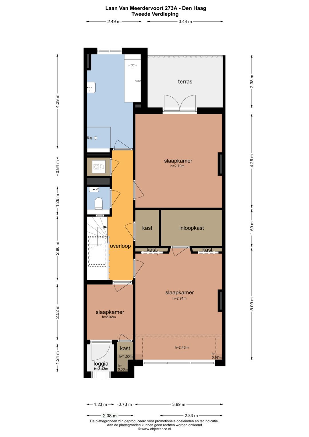 Foto 54 van Laan van Meerdervoort 273-A