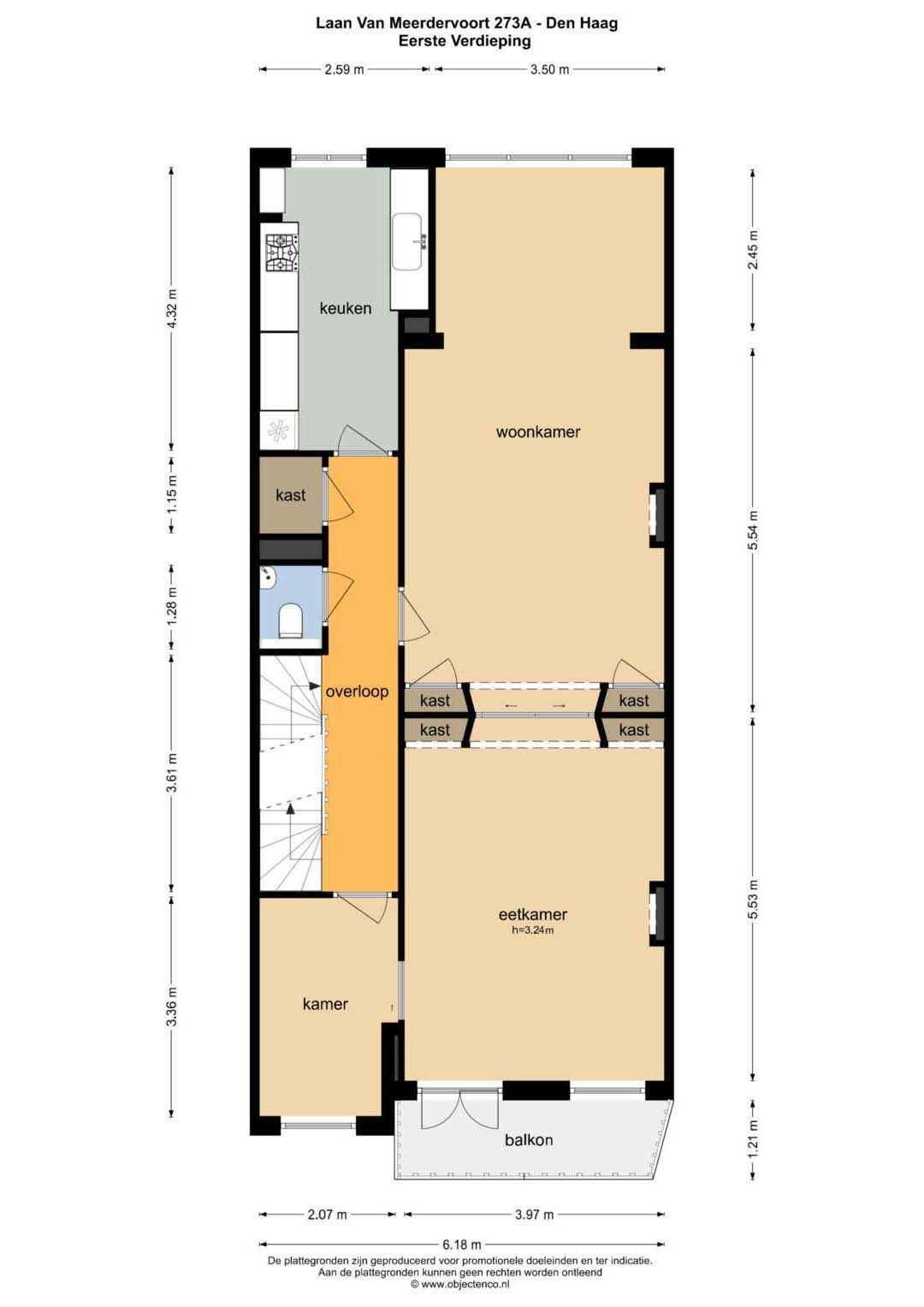 Foto 52 van Laan van Meerdervoort 273-A