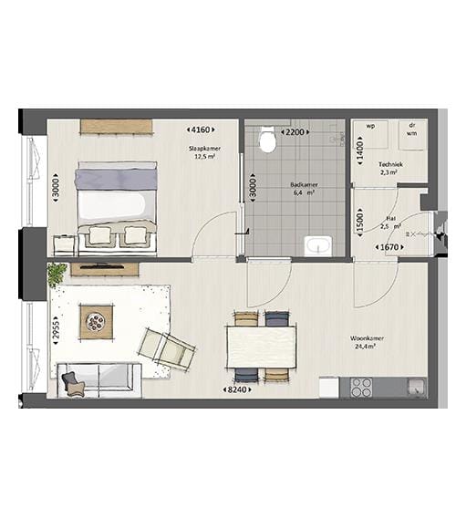 Photo 2 of Moderne zorgappartementen (Bouwnr. 02)