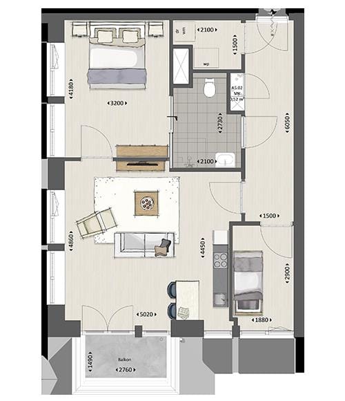 Foto 2 van Stijlvolle appartementen voor 55+ (Bouwnr. 05)
