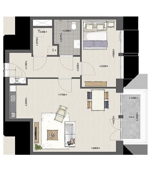 Foto 2 van Stijlvolle appartementen voor 55+ (Bouwnr. 08)