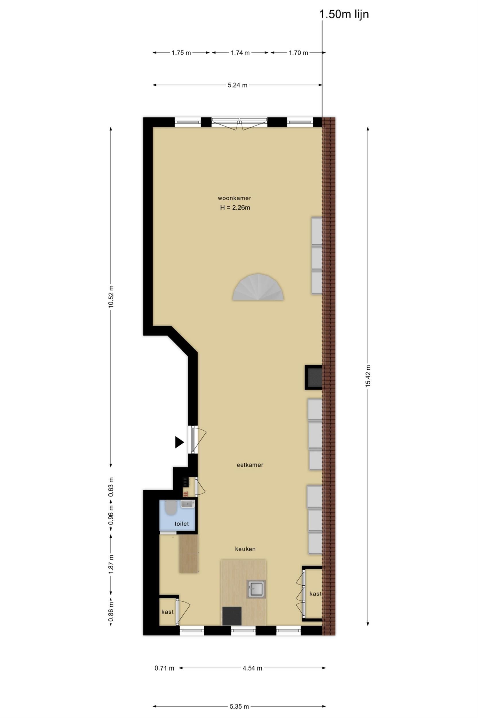 Foto 21 van Spuistraat 76-D