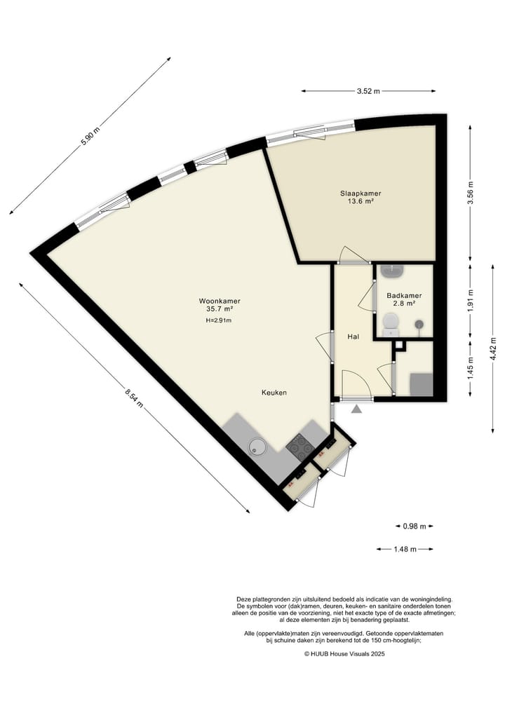 Foto 31 van Louis Armstrongweg 60-C