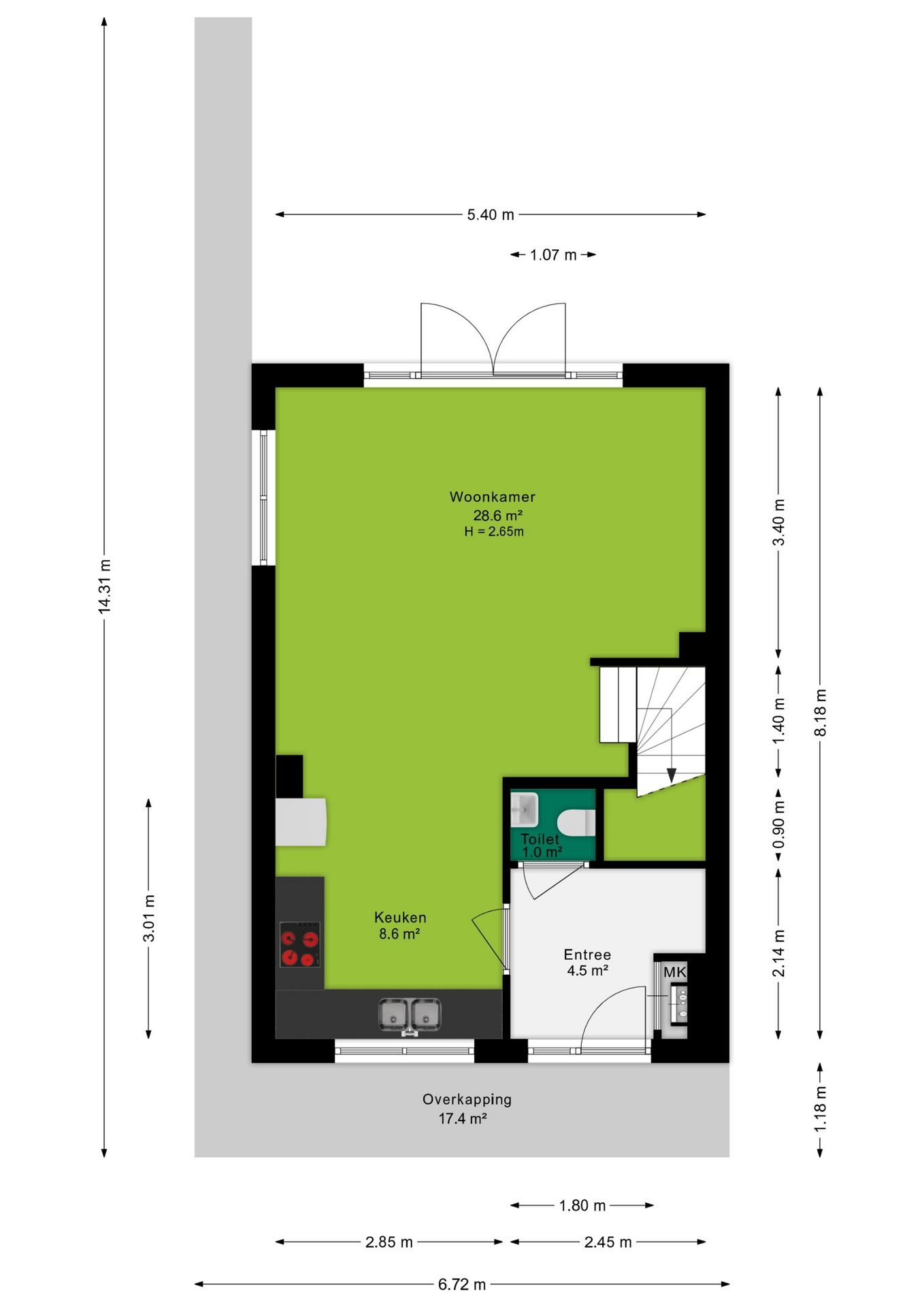 Foto 30 van van der Molenallee 8