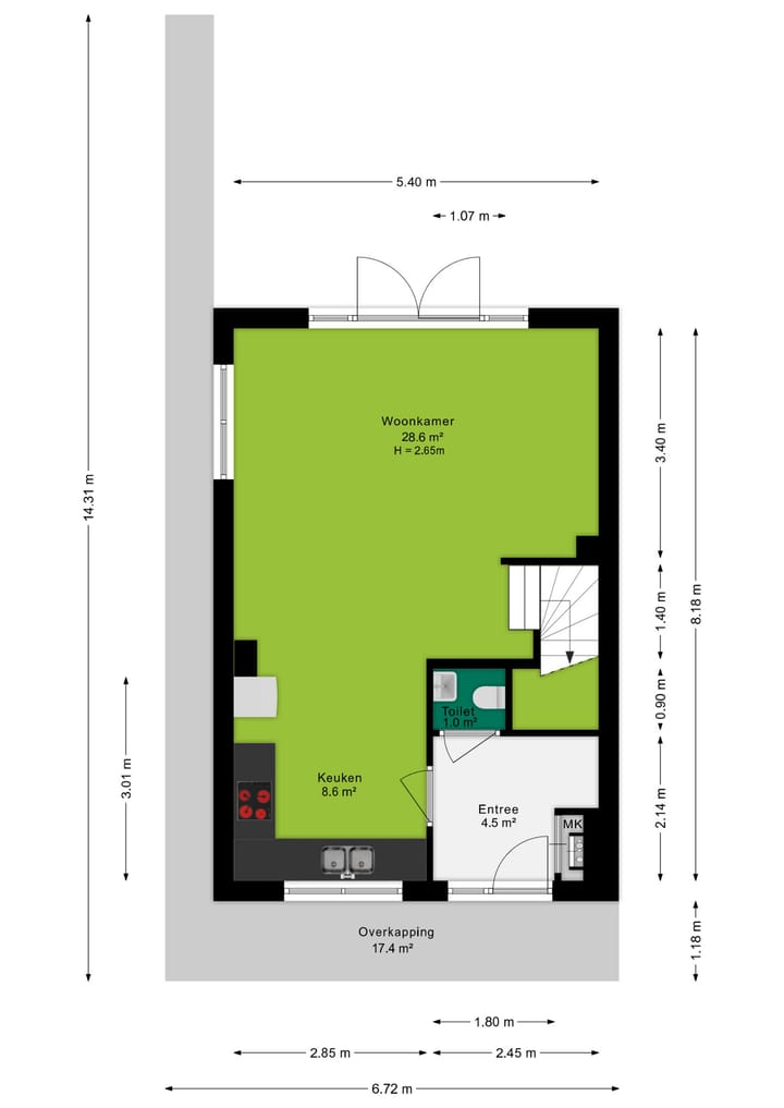 Foto 30 van van der Molenallee 8