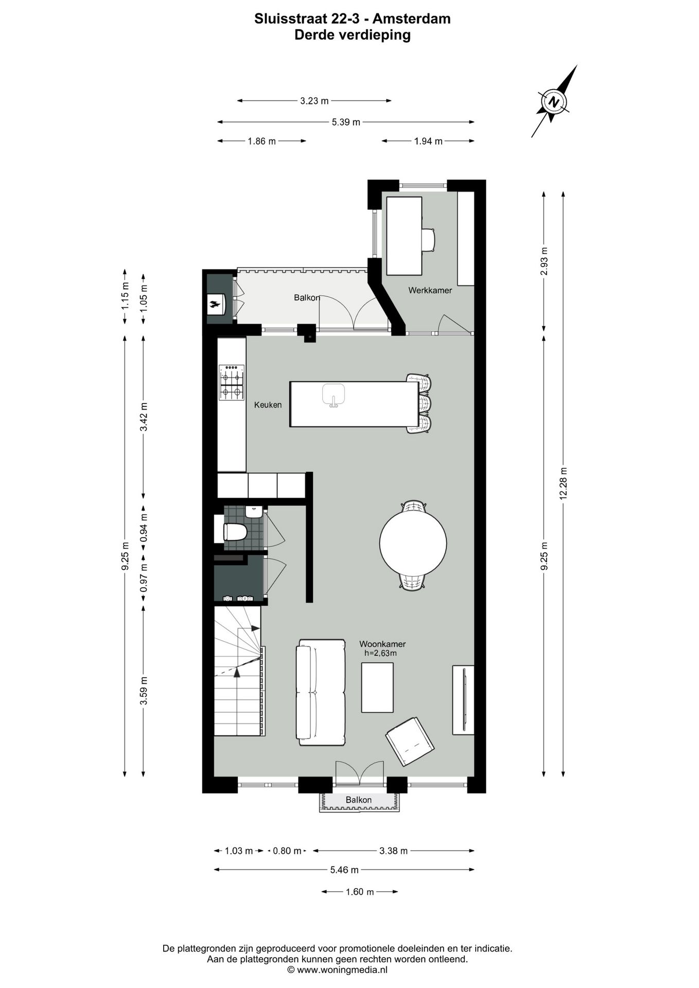 Foto 35 van Sluisstraat 22-3