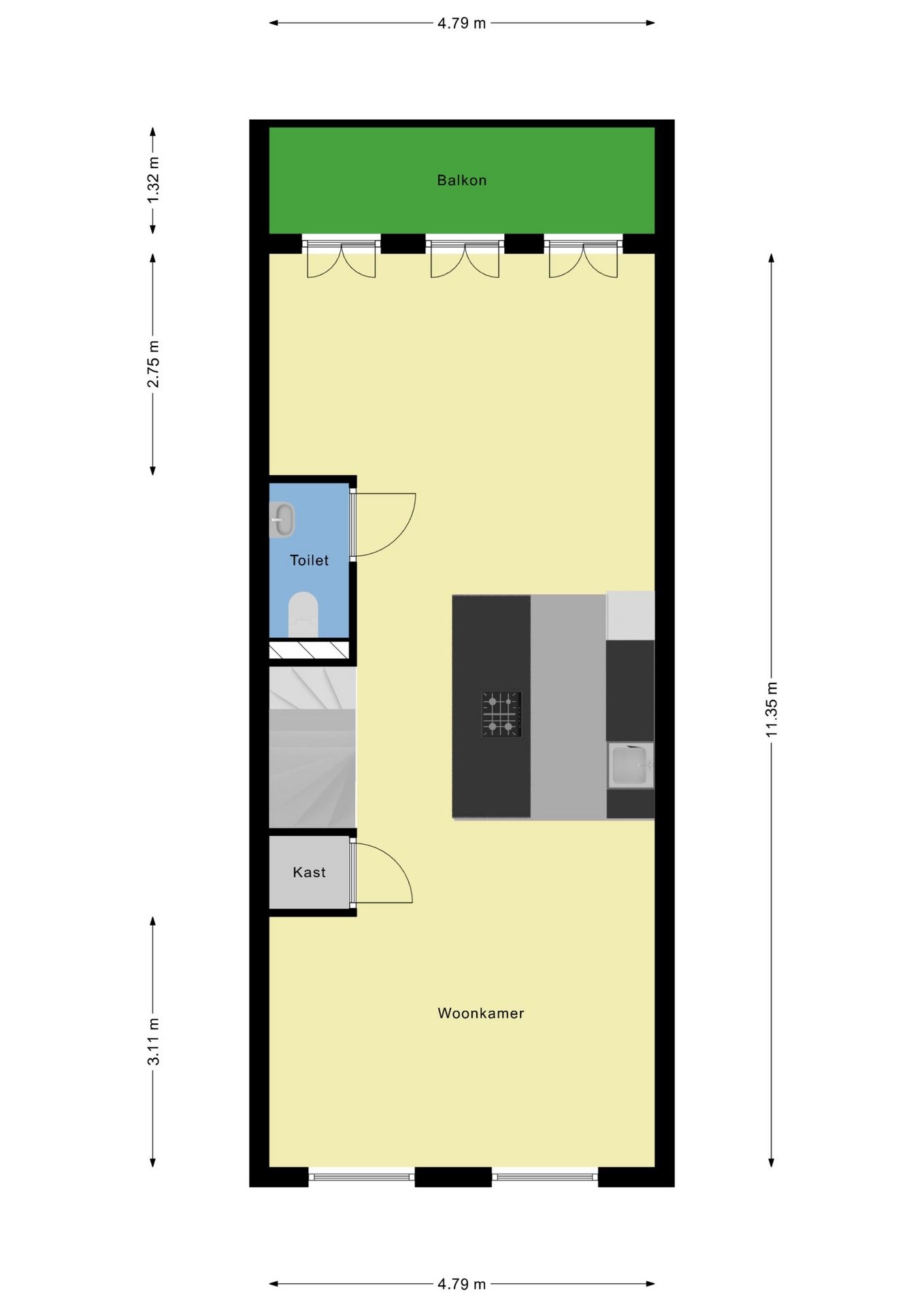 Foto 39 van Zwart Janstraat 106-A