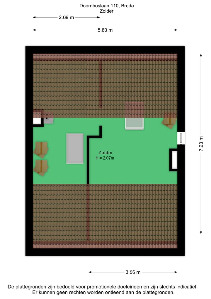 Foto 40 van Doornboslaan 110