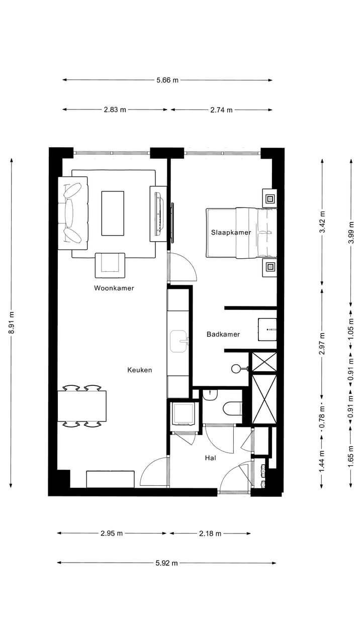 Foto 12 van Goudsesingel 14-A