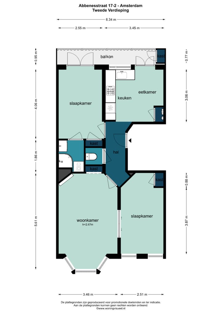 Foto 37 van Abbenesstraat 17-2