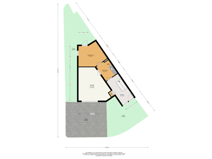 Begane grond perceel