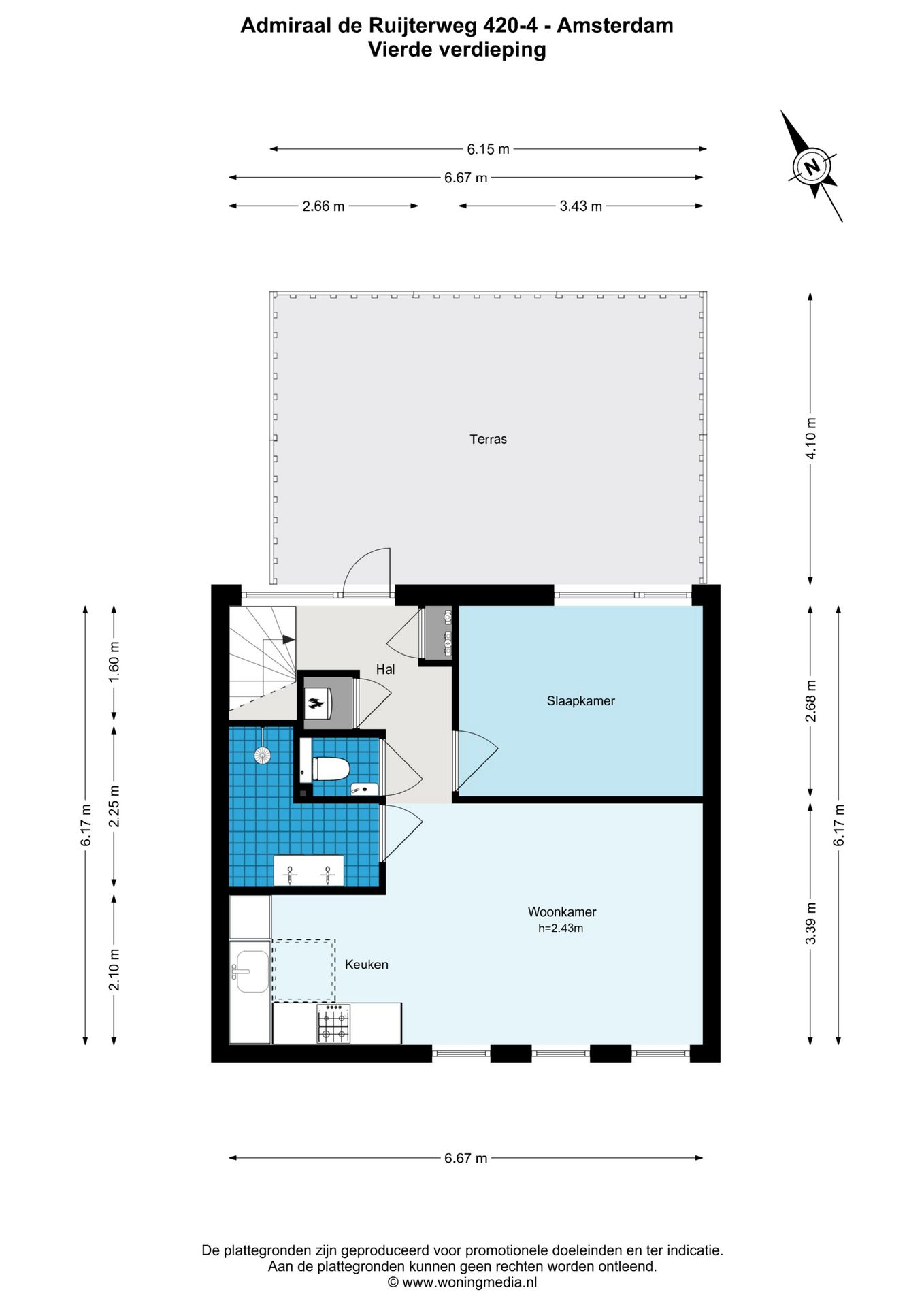 Foto 21 van Admiraal De Ruijterweg 420-4