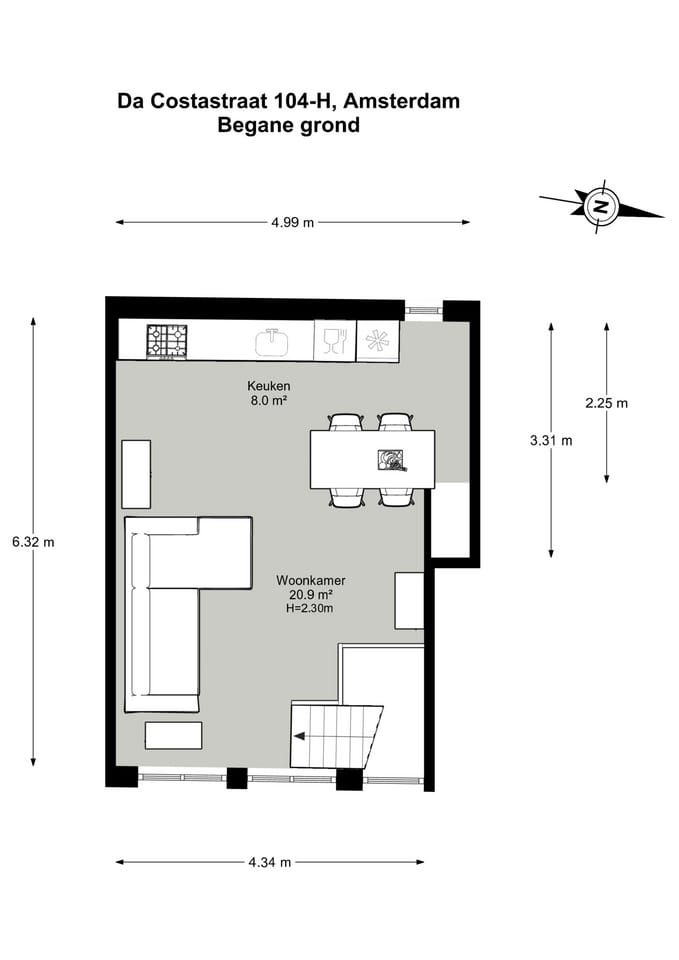 Photo 22 of Da Costastraat 104-H
