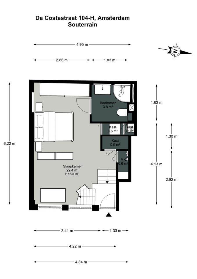 Photo 23 of Da Costastraat 104-H