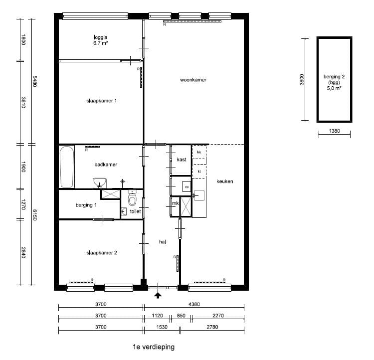 Foto 21 van Preangerstraat 7-B