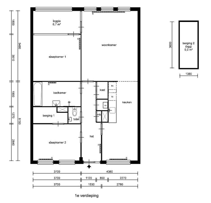 Foto 21 van Preangerstraat 7-B
