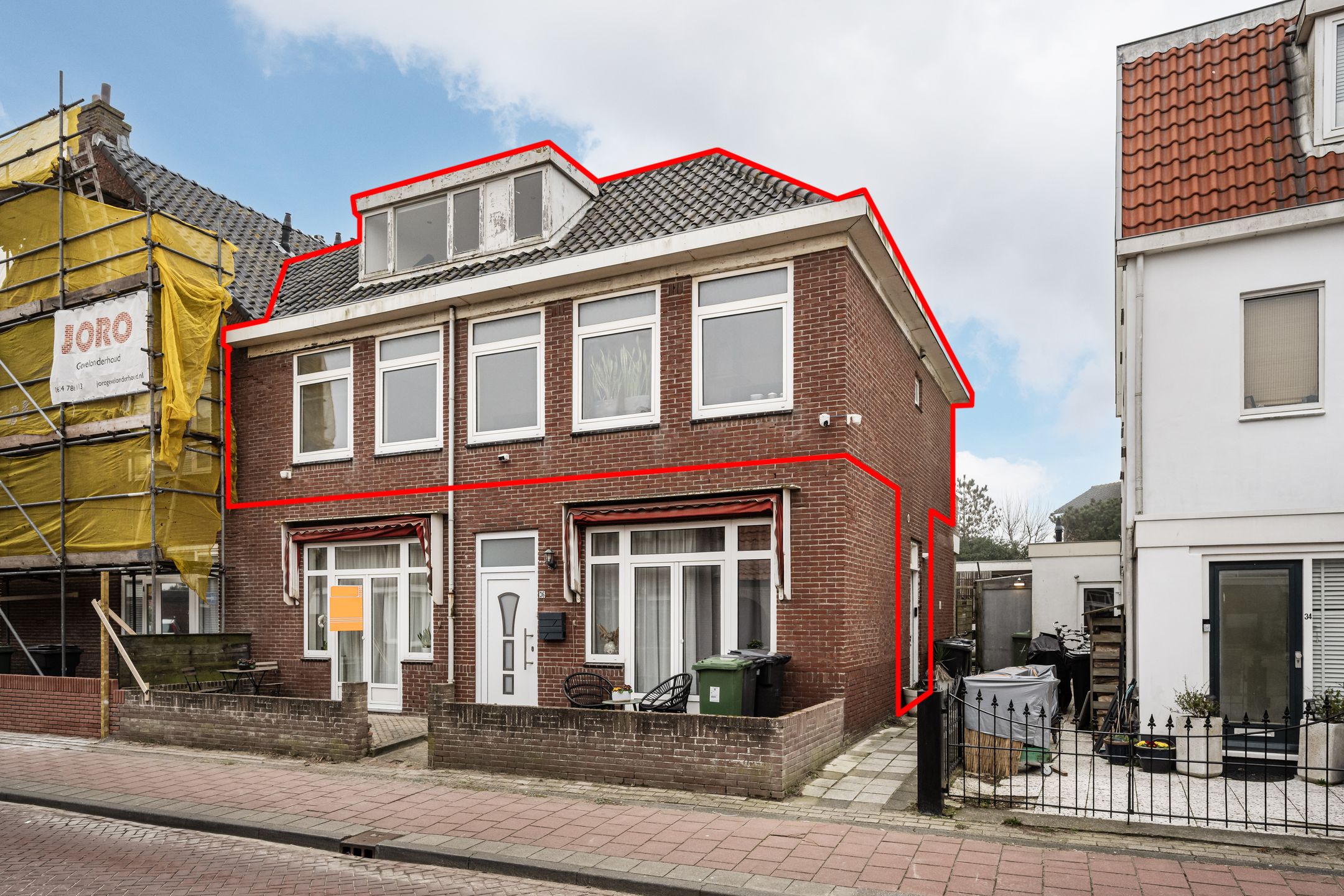 Marisstraat 36-RD, 36, rd, Zandvoort, 2042AK, Noord-Holland, Nederland 36