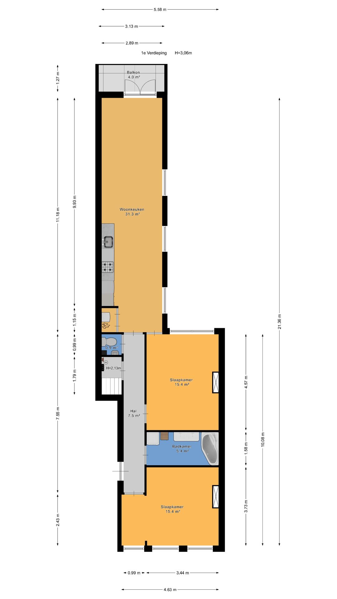 Foto 46 van Anton de Haenstraat 70