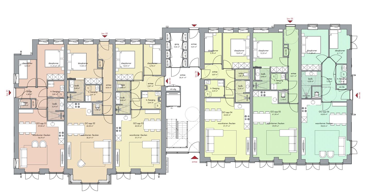 Foto 14 van Appartementen (Bouwnr. 11.)