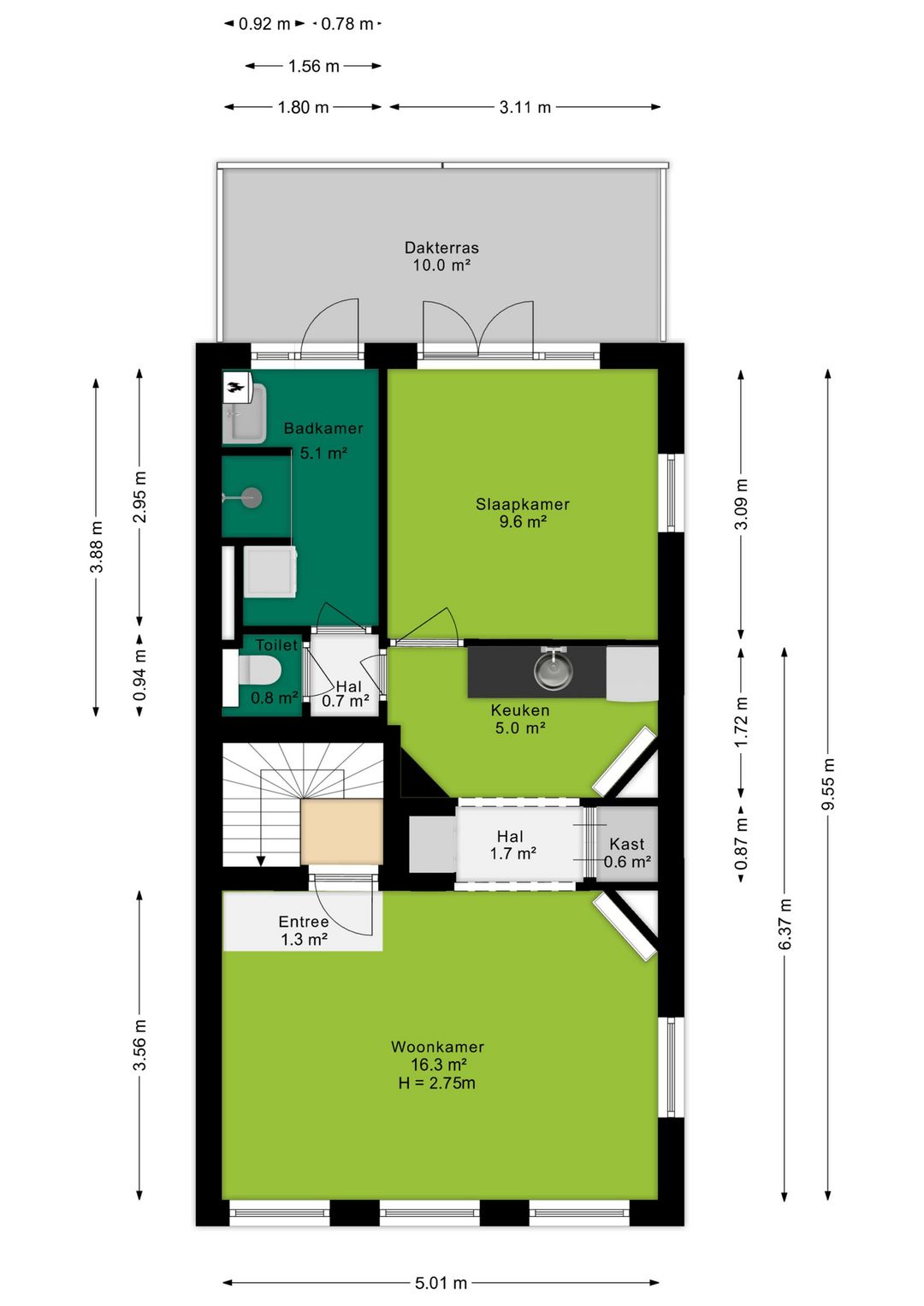 Foto 17 van Johan de Wittlaan 261-1