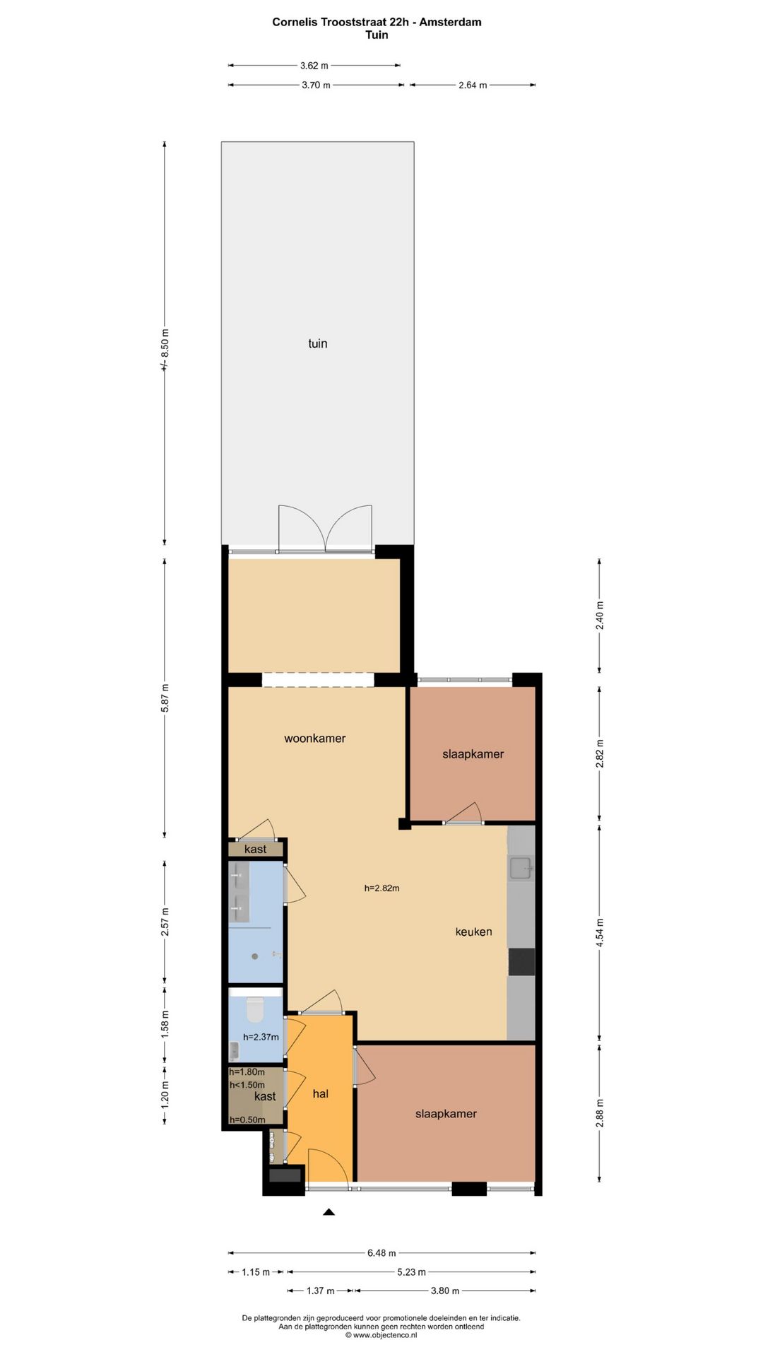 Foto 32 van Cornelis Trooststraat 22-H