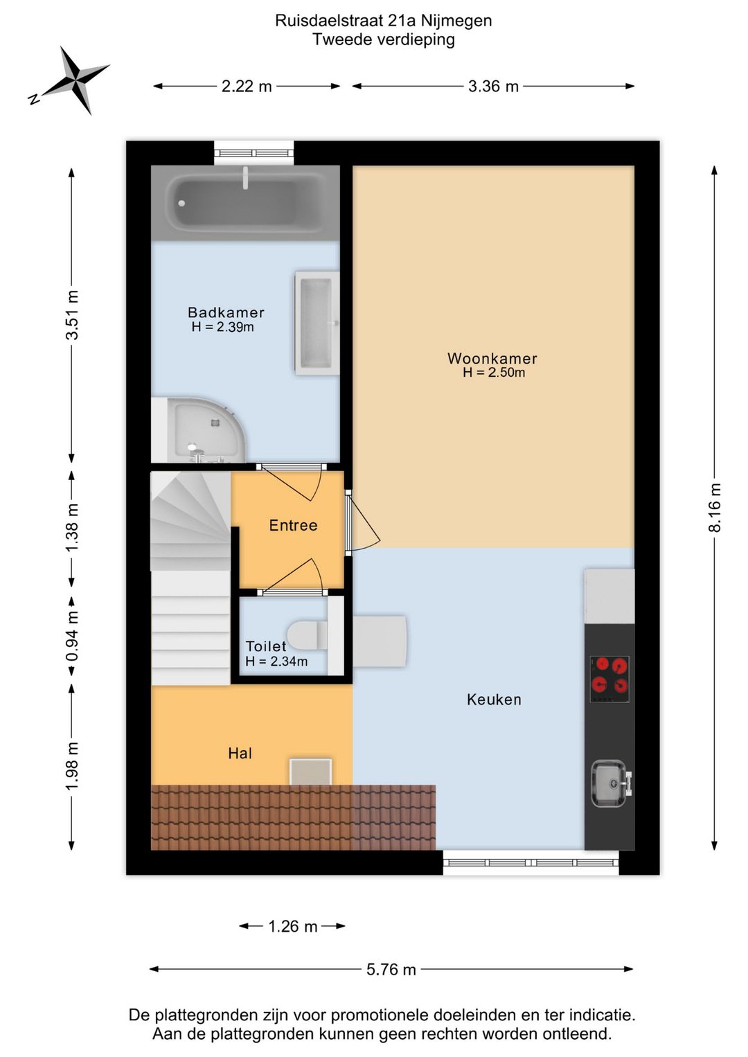 Foto 37 van Ruisdaelstraat 21-A