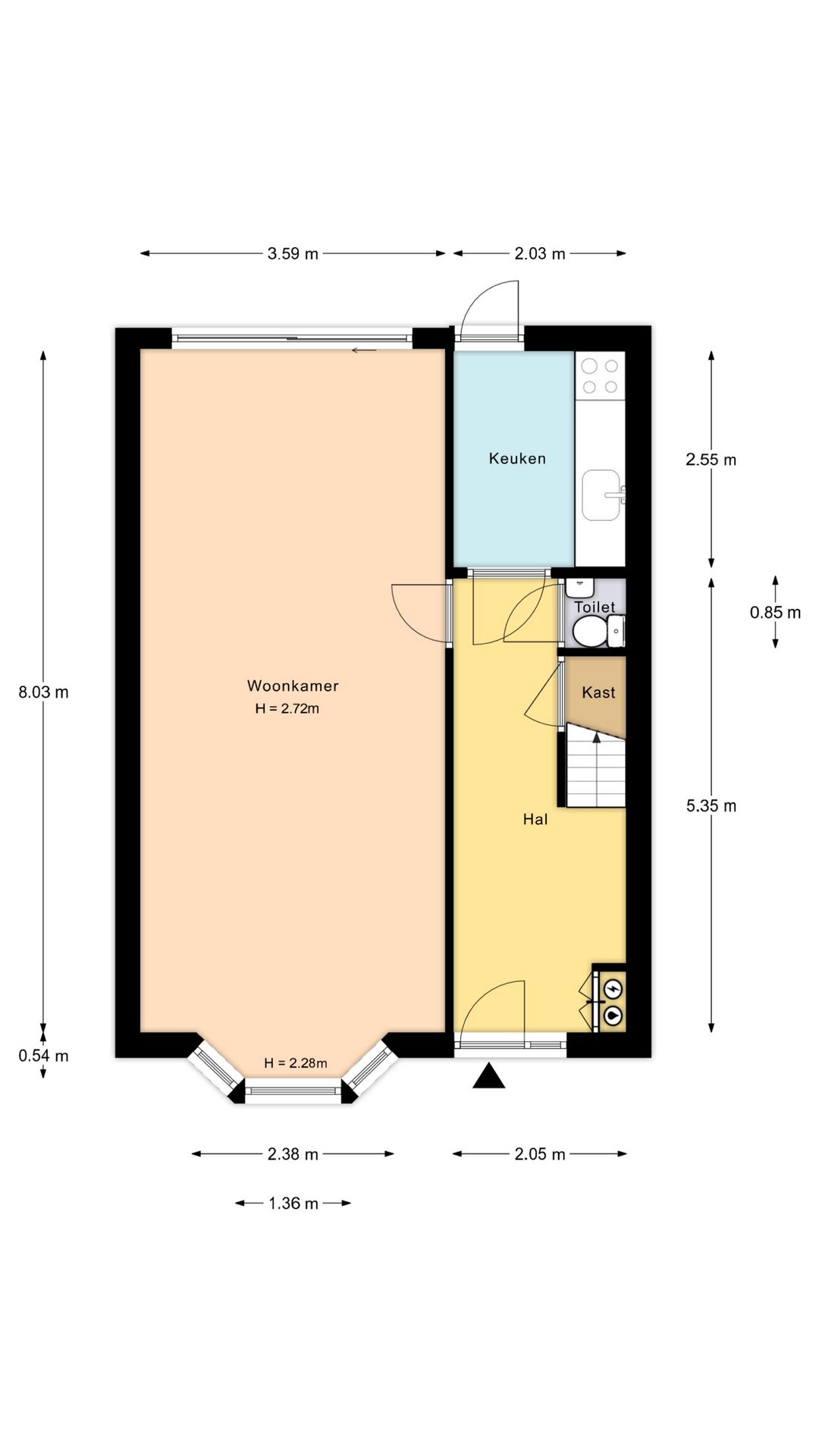 Foto 54 van Cornelis Drebbelstraat 17