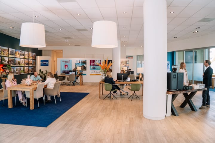 Een promotiefoto voor op kantoor