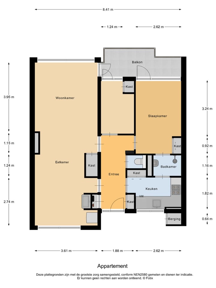 Foto 18 van Van der Waalsstraat 16-II